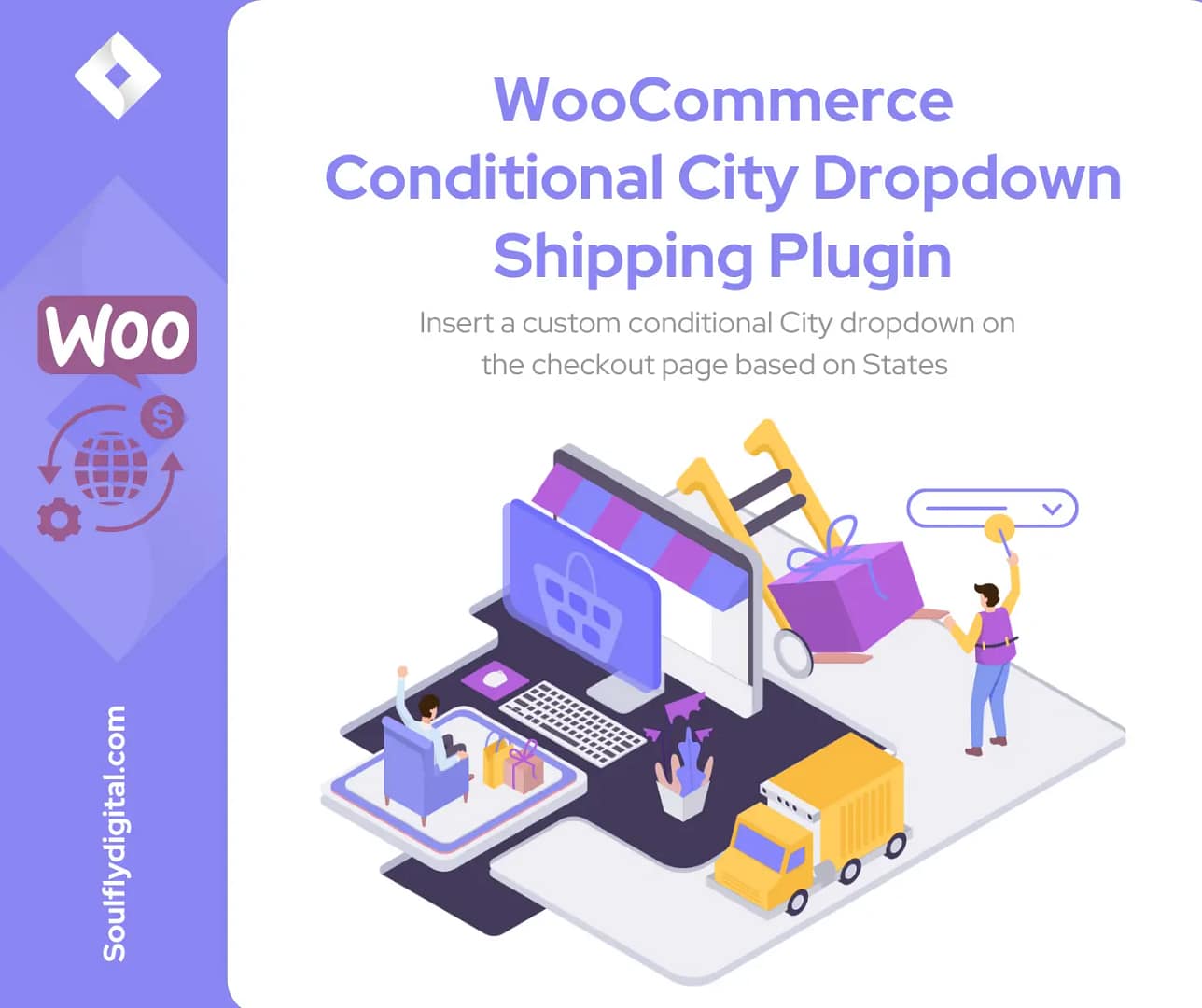 Best web design and digital marketing agency In Delhi, India Woocommerce Conditional City Dropdown Shipping Plugin - Image 2