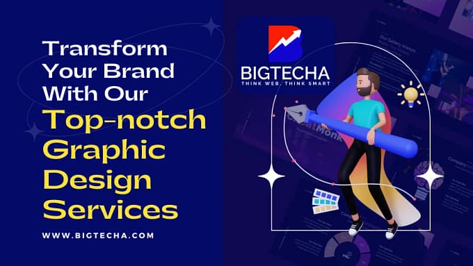 BigTecha's Professional Graphic Design Services - Elevate Your Brand