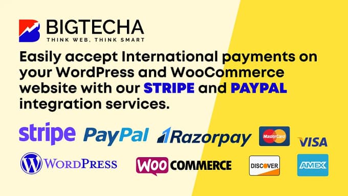 Paypal + Stripe Payment Processor Registration and WordPress Setup for all Countries and Currencies