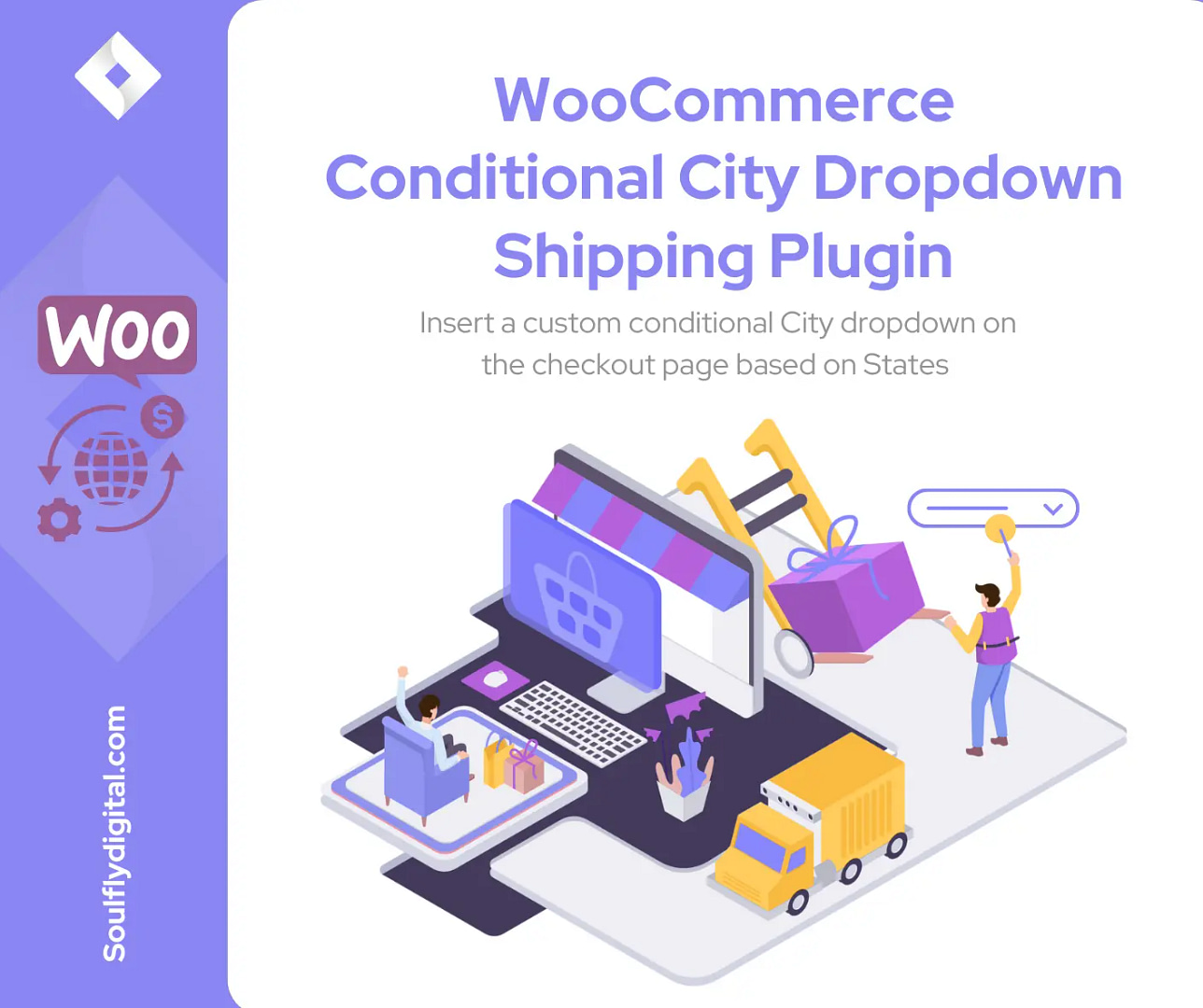 Woocommerce Conditional City Dropdown Shipping Plugin - Image 2